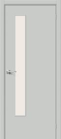 Межкомнатная Дверь Винил Bravo Браво-9 Grey Pro / Magic Fog 900x2000мм (Полотно+Коробка+5 Наличников) / Браво.