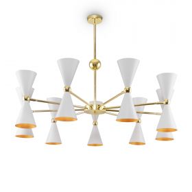 Люстра на Штанге Maytoni Modern Vesper MOD108PL-18WG Белый.