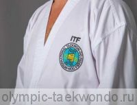 ЧЁРНЫЙ КАНТ ITF ДОБОК для TAEKWON-DO