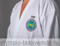 ЧЁРНЫЙ КАНТ ITF ДОБОК для TAEKWON-DO