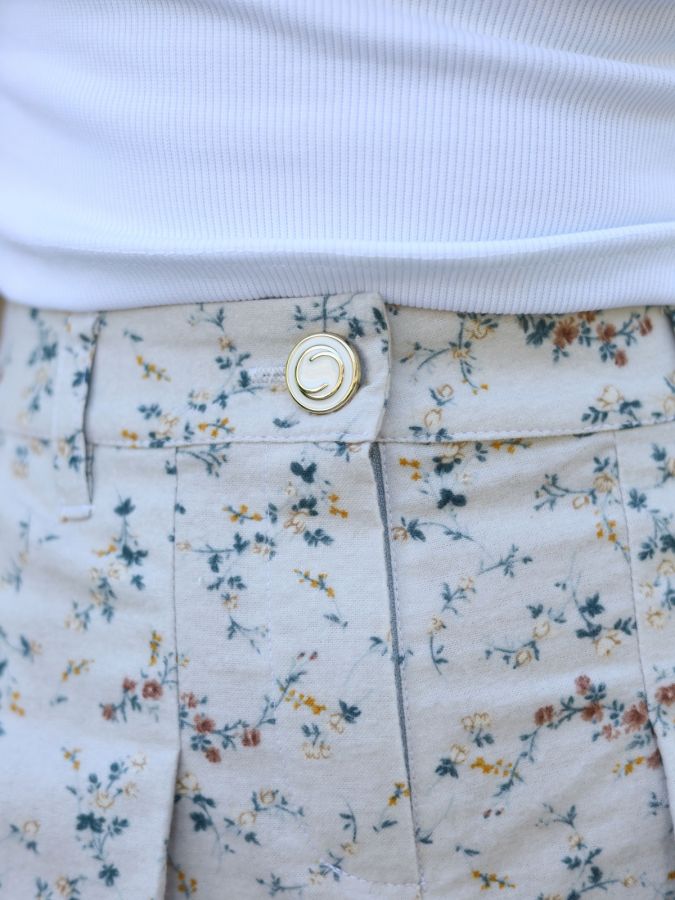 Юбка в складку Сухоцветы