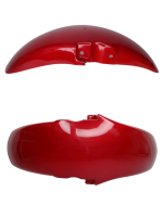 Крыло переднее красное Honda CB400 92-98
