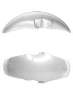 Крыло переднее белое Honda CB400 92-98