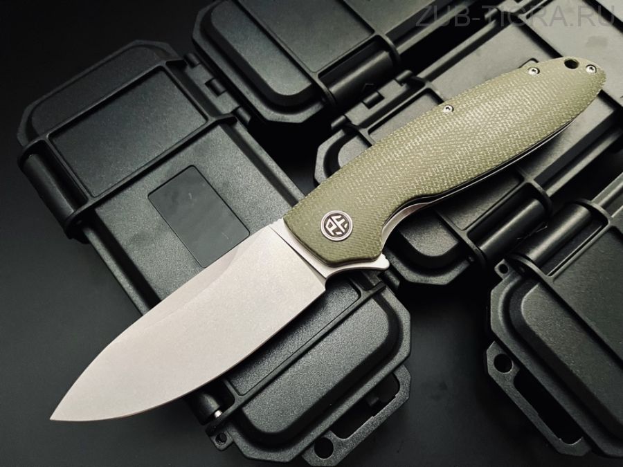 Складной нож Petrified Fish PFB01 D2 Micarta