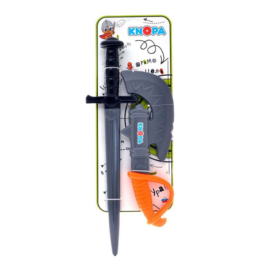 Набор оружия "Задира" меч, секира КНОПА