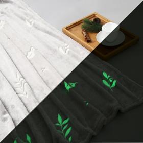 Плед светящийся в темноте Этель Twigs 180*200 см,100% п/э, корал-флис, 220 гр/м2