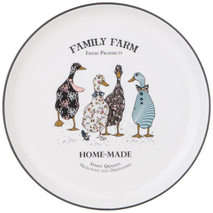ТАРЕЛКА ЗАКУСОЧНАЯ LEFARD "FAMILY FARM" 19,8*2,2 СМ
