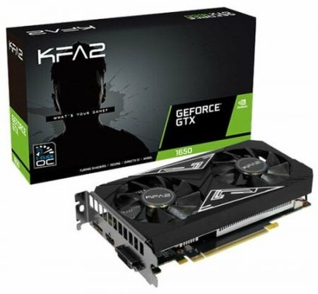 Видеокарта GeForce GTX 1650 4Gb KFA2 EX Plus 4G D6 (65SQL8DS93EK)