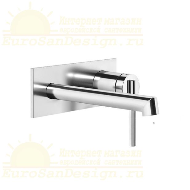 Настенный смеситель для раковины Gessi Ingranaggio 63588 схема 1