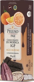 Шоколад из Модики с цитрусовыми Peluso 1964, 75 г, Cioccolato di Modica IGP agli agrumi 75 g