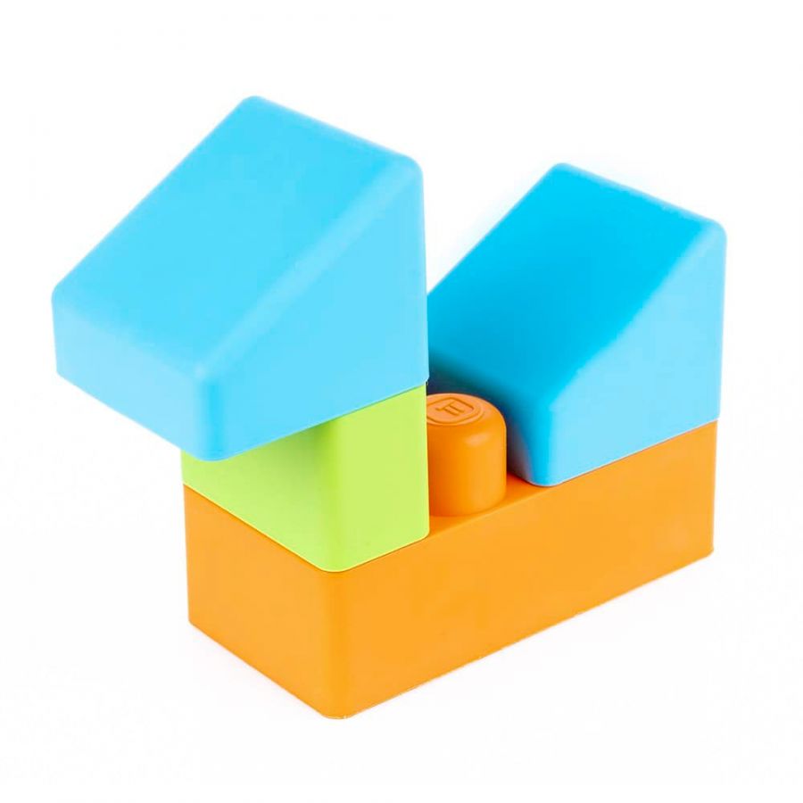 Мягкий конструктор для малышей "Ферма" КНОПА