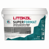 Затирочная Смесь Litokol Superformat Evo 2кг SF.100 Белый, для Всех Видов Крупноформатных Плит / Литокол.