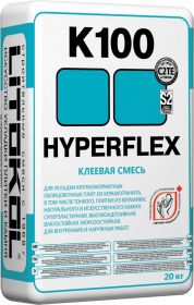 Суперэластичная Клеевая Смесь Litokol Hyperflex K100 20кг Серый.