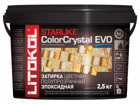 Эпоксидная Затирка Litokol Starlike Color Crystal 2.5кг S.810 Verde Capri.