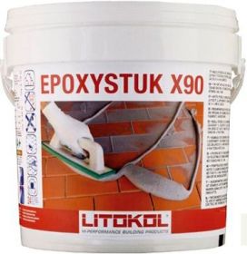 Затирочная Смесь 2-х комп. Эпоксидная Litokol Epoxystuk X90 10кг Bahama Beige, Кислотостойкая.