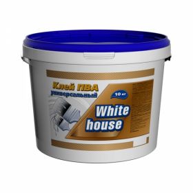 Клей ПВА Эконом White House 10кг Универсальный.*