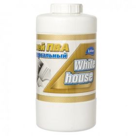 Клей ПВА Эконом White House 2.4кг Универсальный.