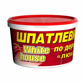 Шпатлевка по Дереву White House 1кг Венге, Малоусадочная, Окрашиваемая.