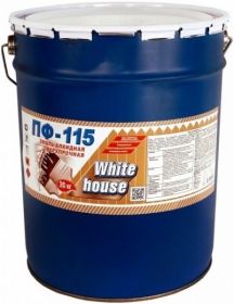 Эмаль ПФ-115 White House 20кг Светло-Зеленый Сверхпрочная Глянцевая.