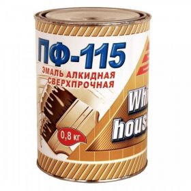 Эмаль ПФ-115 White House 1.8кг Кремовый, Сверхпрочная Глянцевая.