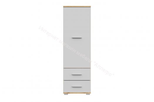 Стеллаж СТ-1.130 FUN Белый/Дуб Вотан