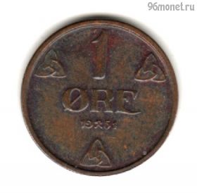 Норвегия 1 эре 1951