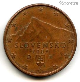 Словакия 5 евроцентов 2009