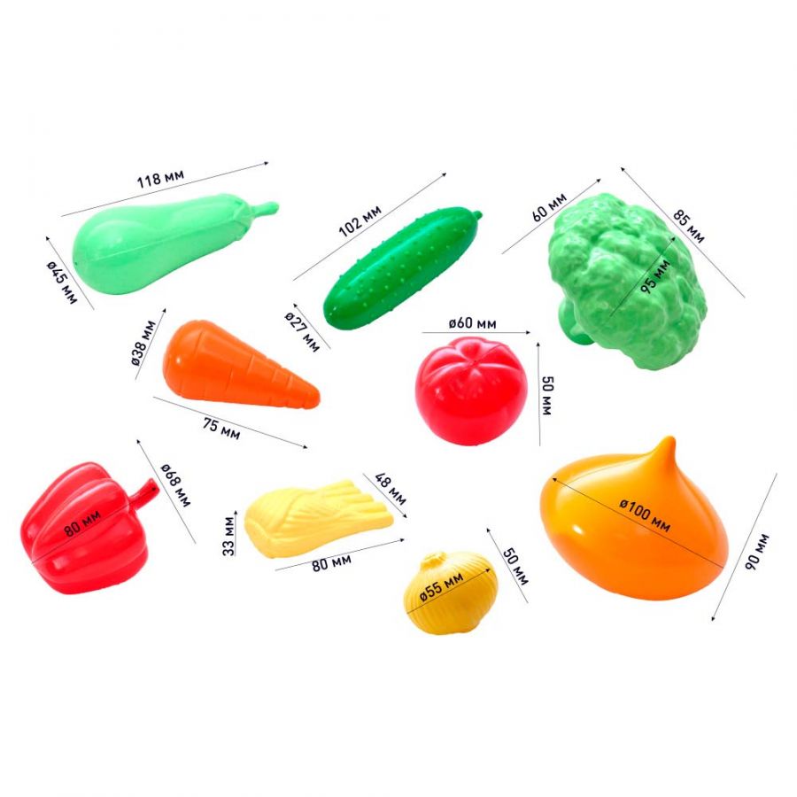 Малый ящик "Овощи" КНОПА