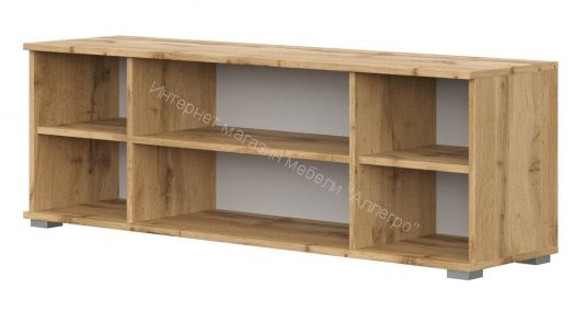 Тумба ТВ-130 FUN Белый/Дуб Вотан