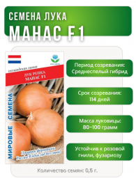 Лук-реп. Манас F1, Мировые Семена VITA GREEN