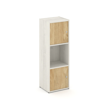 Стеллаж Locker plus Комплект №1 408х350х1203 (Дуб Наварра)