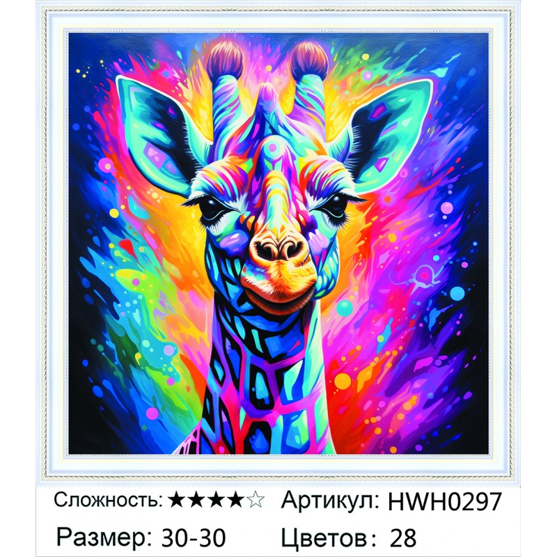 Алмазная мозаика на подрамнике HWH0297