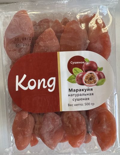 Маракуйя сушеное без сахара Kong 500гр