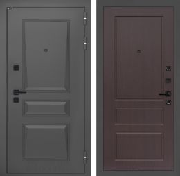 Дверь Входная Лабиринт ОРЛЕАН 03 Орех премиум