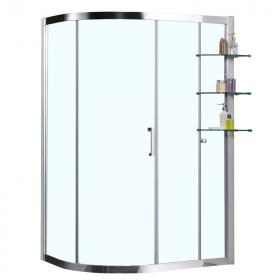 Душевое ограждение Azario VICTORIA 90х120 L, прозрачное стекло, серебро AZ-NNQ2131-1-L 900