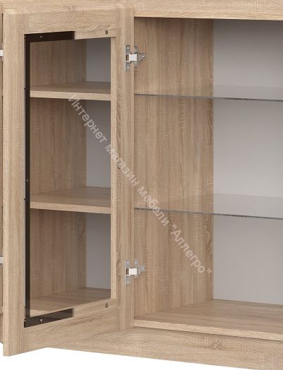 Комод-витрина Stern T-14 Дуб Сонома