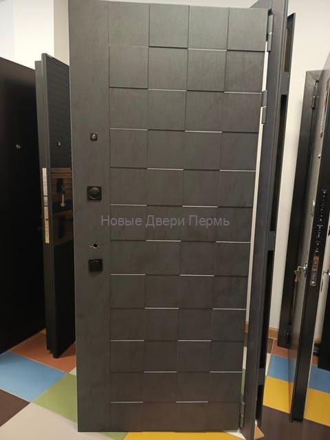 Сенатор 3К  КВАДРО С Зеркалом Входная дверь