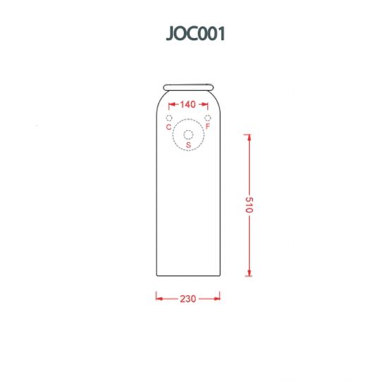 Пьедестал для раковины Artceram Jolie JOC001 схема 12