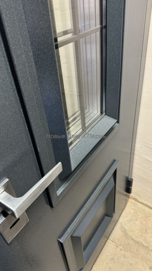 Дверь с терморазрывом 11 см PROTERMA 3D Графит