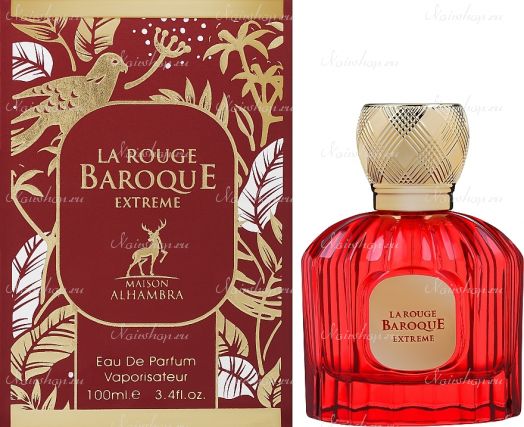 Alhambra Baroque Rouge Extrait