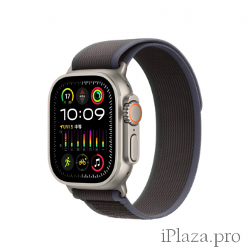 плетеный нейлоновый ремешок для  Apple Watch WiWU Trail Loop 40-49 мм [синий/черный]