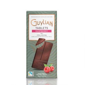 Горький шоколад с малиной Guylian Raspberry Dark Chocolate 100 г - Бельгия