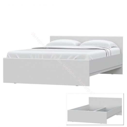 Кровать 140х200 Stern Белый