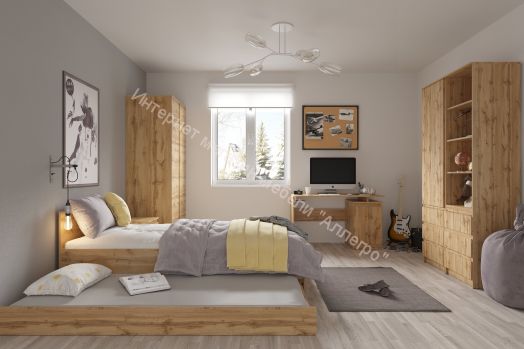 Кровать 160х200 Stern Белый