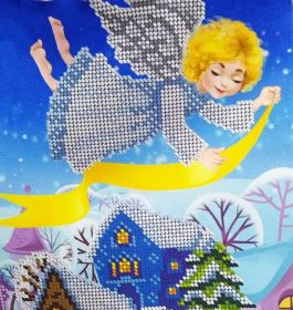 Virena ЧН_005 Сапожок новогодний набор для вышивки бисером купить в магазине Золотая Игла