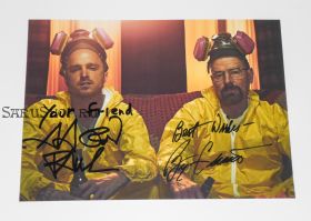 Автографы: Брайан Крэнстон, Аарон Пол. Во все тяжкие / Breaking Bad