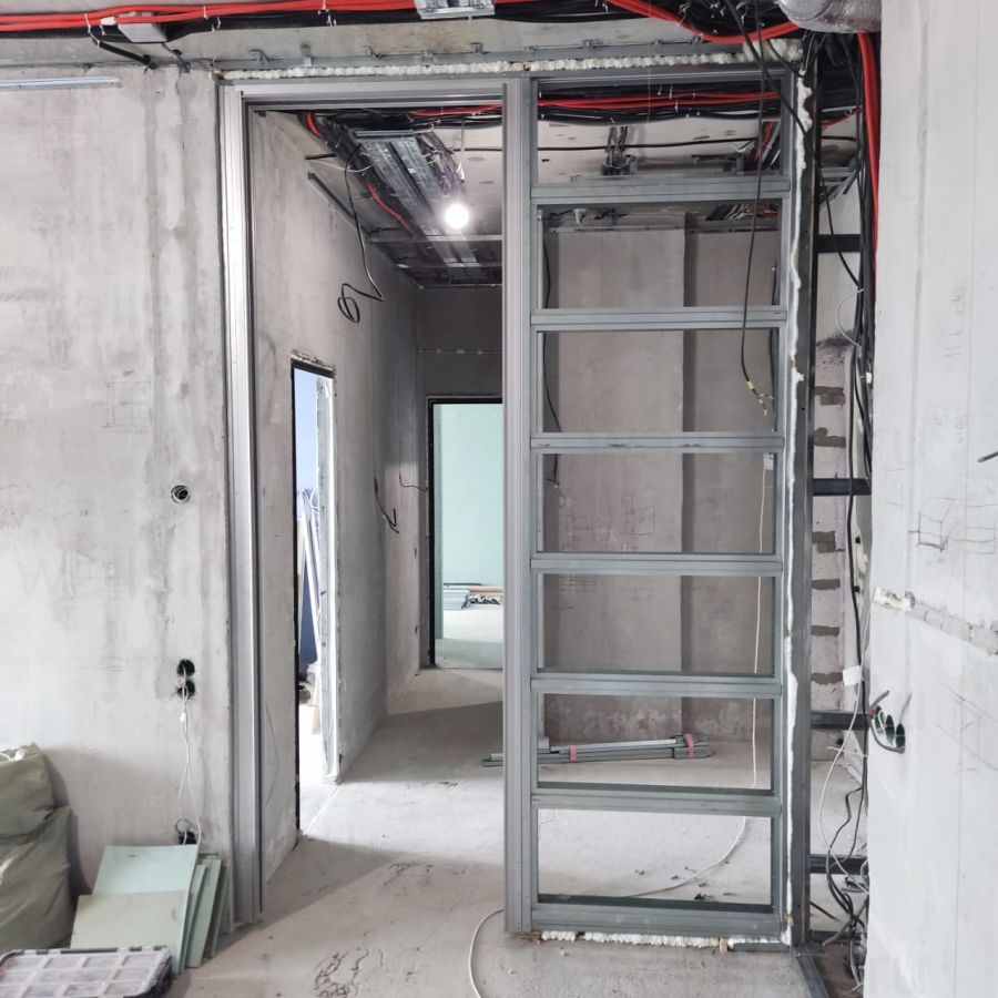 Пенал Penalbox Wood Single Plaster высотой 2400 мм