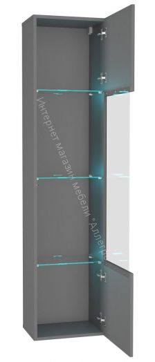 Шкаф навесной Point тип-42 Серый графит