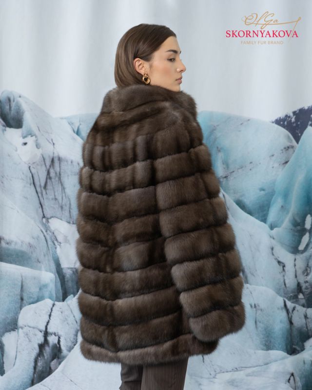 Куртка из соболя баргузинского