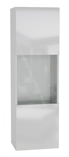 Шкаф навесной Point тип-22 Белый глянец/Белый матовый